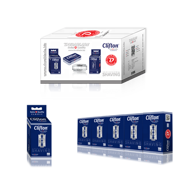 Disposable double edge razor blades