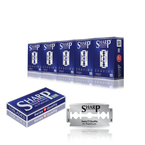 Disposable double edge razor blades