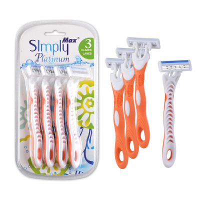 Comfortable disposable shaving women razor (1)