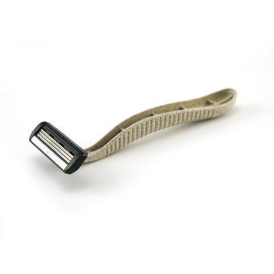 Disposable biodegradable twin blade razor (2)