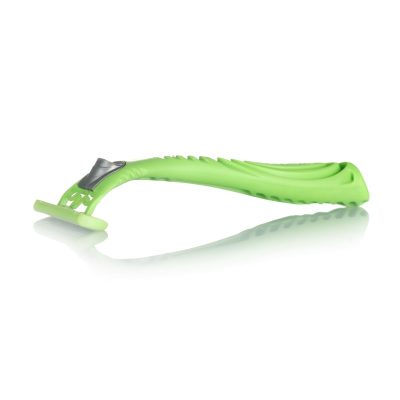 Disposable plastic safety shaving blade razor (2)