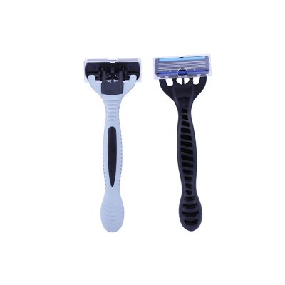 Hot high quality rubber handle razor (3)