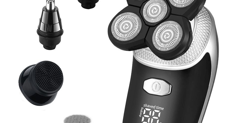 Men cordless rechargeable electric shaver (6)