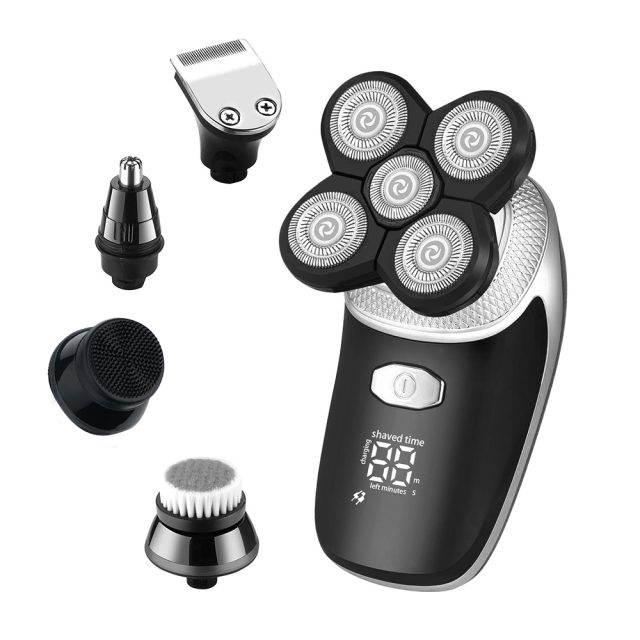 Men cordless rechargeable electric shaver (6)