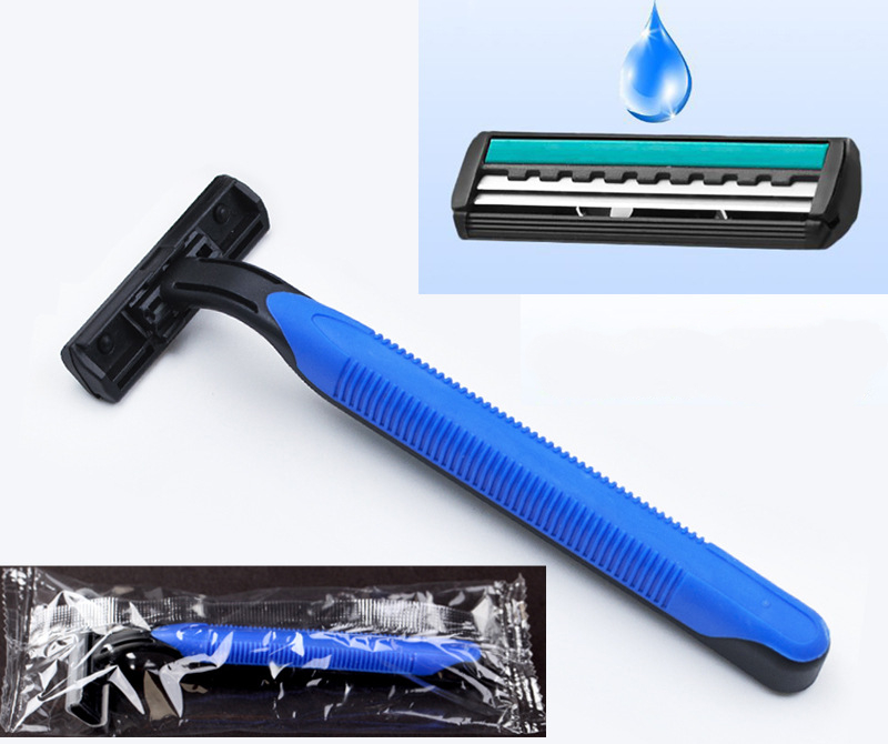 Men's plastic shaving disposable razor