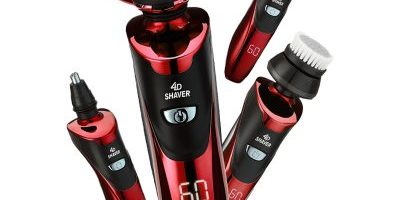 Smart multifunctional full washable electric shaver (4)