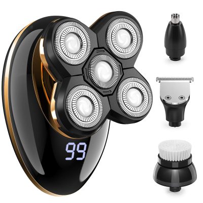 Waterproof rotary razor electric shaver for men (2)