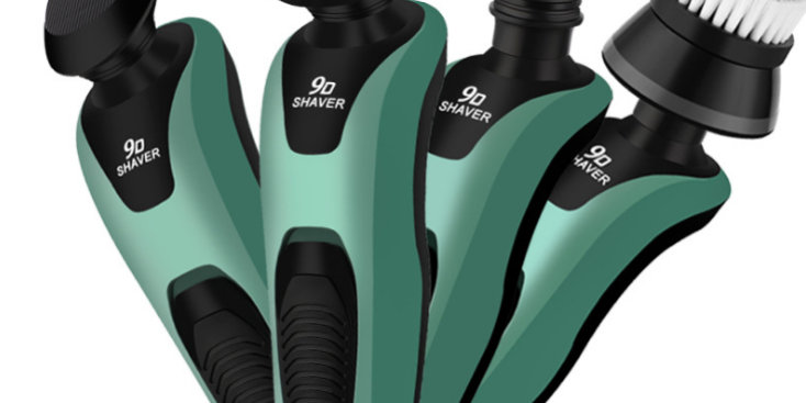 Whole body washing rechargeable electric shaver (1)